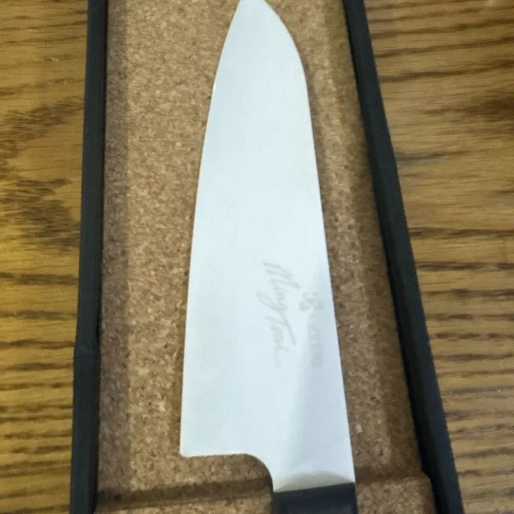 Vintage Kyocera Fine Ceramics Kitchen Knife KC-130 With Box Ming Tsai